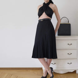 Wendy Pleated Vintage Skirt - ИOKO - nokoclub.com