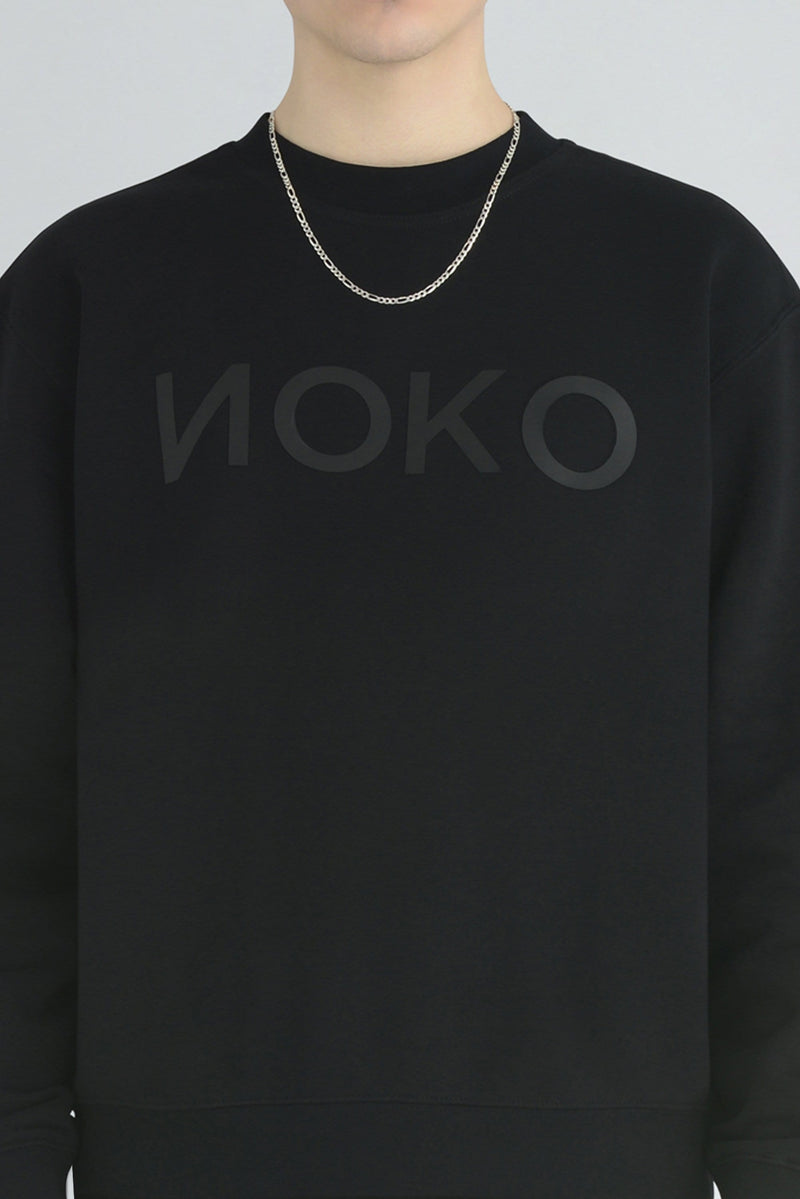 STEVENAS sweatshirt close-up front view - ИOKO - nokoclub.com