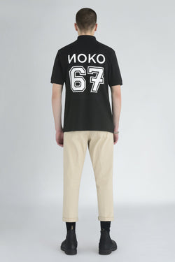 Alonso Polo shirt from the back- ИOKO - nokoclub.com
