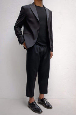Front facing contemporary tuxedo jacket Silvio