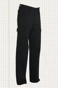 Arnold black trousers side look - ИOKO - nokoclub.com