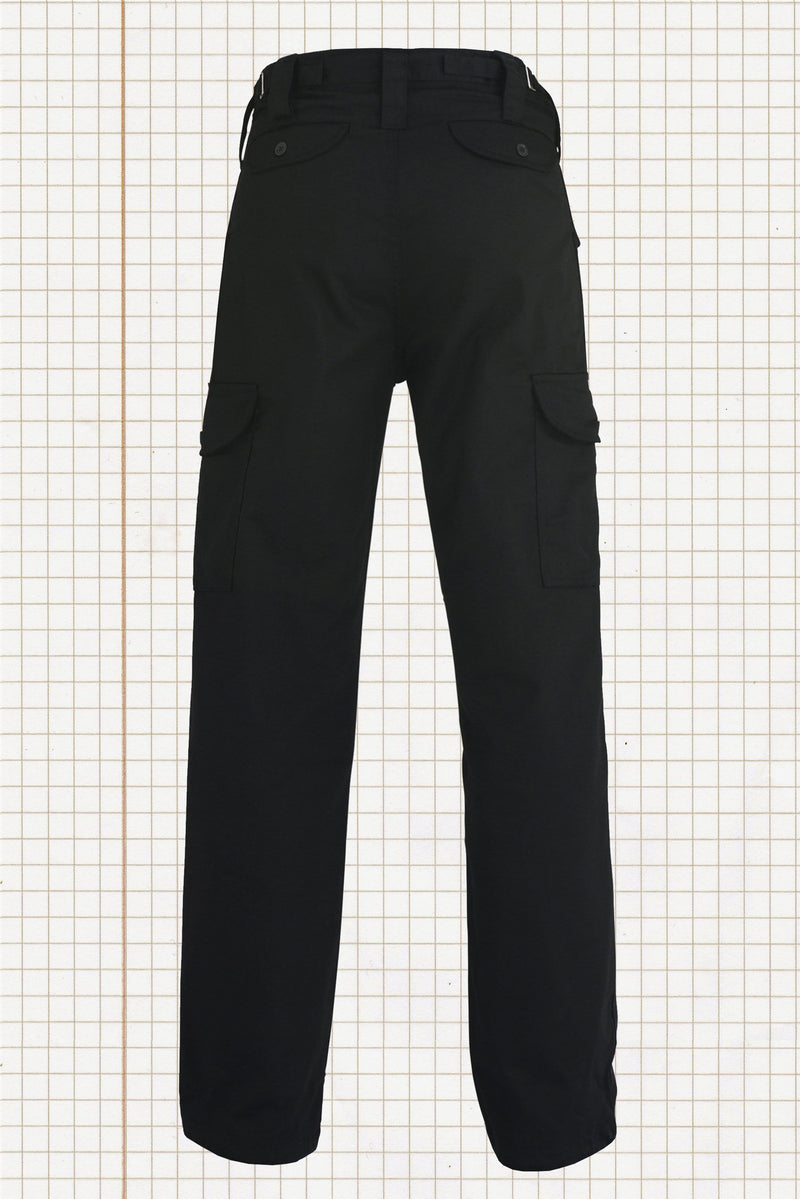 Arnold black trousers back view - ИOKO - nokoclub.com