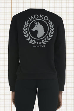 Foxy sweatshirt back view - ИOKO - nokoclub.com